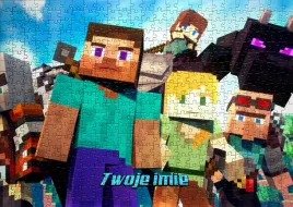 puzzle-minecraft-imie-dziecka-gratis-a4-35el