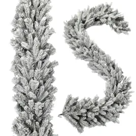 swiateczna-girlanda-pokryta-sniegiem-zielona-osniezona-100-cm-100-percent-pe-pcv