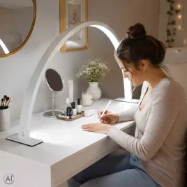 lampa-kosmetyczna-led-bezcieniowa-biurkowa-do-manicure-paznokci-luk-biala