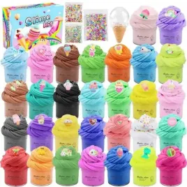 masa-plastyczna-zestaw-do-robienia-slime-glutow-butter-30-kolorow-akcesoria-puszysta-zabawka-kreatywna-dla-dzieci-od-4-lat
