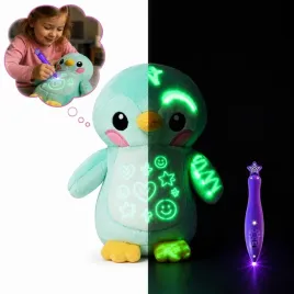 maskotka-pingwin-interaktywna-do-rysowania-swiecaca-w-ciemnosci-dla-dzieci-pluszak-led-20-cm-zabawka-dla-chlopca-i-dziewczynki-od-3-lat