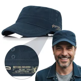 patrolowka-meska-czapka-z-daszkiem-bawelniana-granatowa-pako-jeans-kaszkiet-militarny-nakrycie-glowy-regulowane-zapiecie-rozmiar-uniwersalny