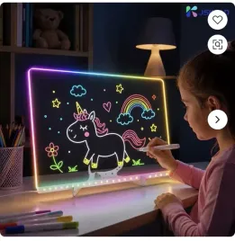 tablica-led-do-rysowania-dla-dzieci-neonowa-pisaki-usb-c-plansza-swietlna-zmazywalna-powierzchnia-kreatywna-zabawa-30-x-20-cm