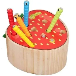zlap-robaczka-robaka-gra-magnetyczna-drewniane-jablko-montessori-lowienie-dzdzownic-zabawka-edukacyjna-cwiczenie-zrecznosci-dla-malucha-1-3-graczy