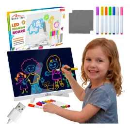 tablica-led-dla-dzieci-do-rysowania-podswietlana-malowanie-swiatlem-pisaki-zabawka-edukacyjna-plansza-kreatywna-tworzenie-obrazkow