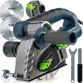 bruzdownica-do-betonu-elektryczna-8500rpm-z-regulacja-2x-tarcza-125mm-mocna-frezarka-do-scian-pod-przewody-1500-w-glebokosc-ciecia-29-mm