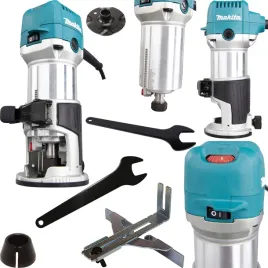 frezarko-wycinarka-makita-rt0702c-710w-trymer-stolarski-do-obrobki-krawedzi-tuleja-6-8-mm-glebokosc-frezowania-40-mm