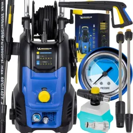 myjka-cisnieniowa-3000w-pompa-mosiezna-silnik-indukcyjny-600l-h-michelin-do-mycia-auta-tarasu-i-kostki-brukowej-180-bar-waz-10-m