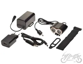 lampa-rowerowa-przod-2-x-led-czarna-4800-mah