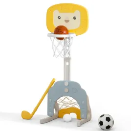 kosz-do-koszykowki-dla-dzieci-3w1-z-akcesoriami-regulowany-zolty-miccoo-zabawka-sportowa-gra-ruchowa-od-12-miesiecy
