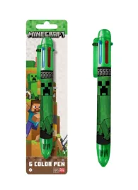 dlugopis-6w1-minecraft-creeper-dla-chlopca-wielokolorowy-wklad-do-szkoly