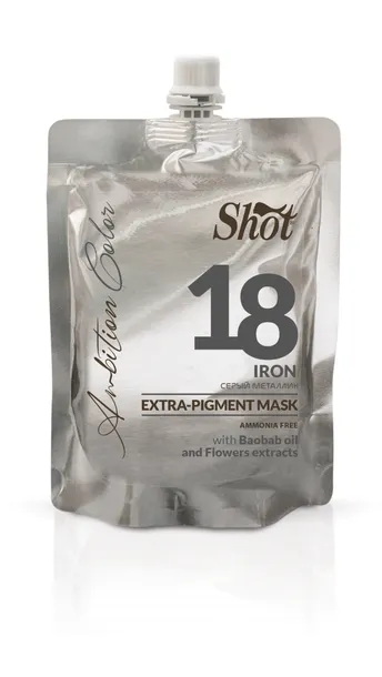 MASKA KOLORYZUJĄCA 18 IRON 200ML ATECH EXTRA PIGMENT SHOT