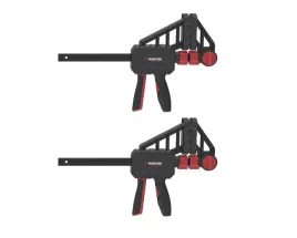 2-x-scisk-stolarski-automatyczny-szybkozaciskowy-parkside-300-mm-zacisk-do-mocowania-i-klejenia-drewna-narzedzie-warsztatowe-szczeki-100-mm