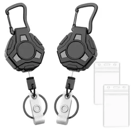 2x-linka-zwijana-retraktor-smycz-zwijka-heavy-duty-prezent-dla-faceta-brelok-do-kluczy-lokalizator-kluczy-czarny
