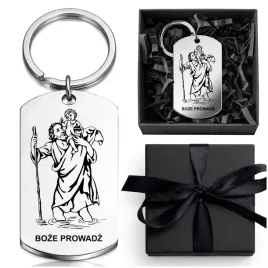 brelok-dla-kierowcy-sw-krzysztof-parton-kierowcow-personalizowany-prezent-metalowy-srebrny-z-grawerem-zawieszka-do-auta
