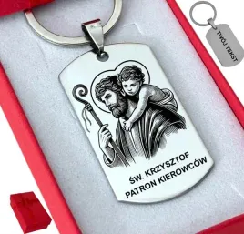 prezent-dla-kierowcy-brelok-breloczek-sw-krzysztof-grawer-zawieszka-do-kluczy-patron-podroznych-motoryzacyjna