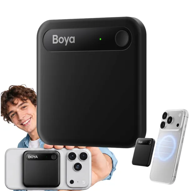 DYKTAFON AI CYFROWY BOYA NOTRA NEO TRANSKRYPCJA REJESTRATOR GŁOSU 8GB BLACK