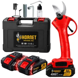 sekator-akumulatorowy-elektryczny-do-galezi-ogrodowe-2-x-aku-hornet-nozyce-ogrodnicze-ciecie-krzewow-i-pedow-ladowarka-walizka