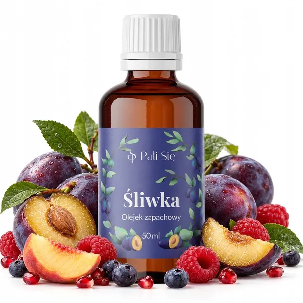 Olejek zapachowy - Śliwka 50ml - PALI SIĘ