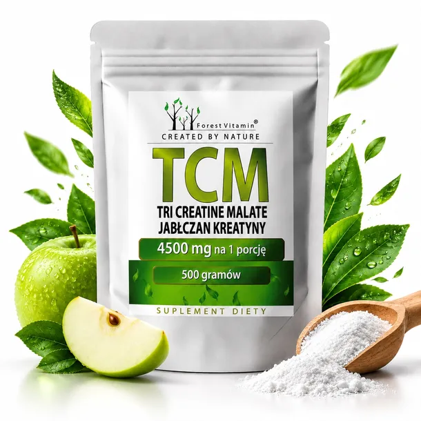 Forest Vitamin - TCM Jabłczan Kreatyny 500g CM3