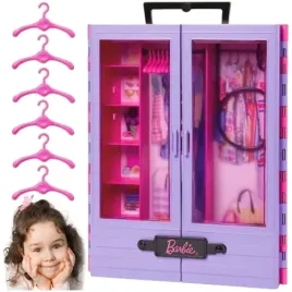 barbie-szafa-garderoba-z-wieszakami-na-ubranka-dla-lalki-fioletowa-mattel