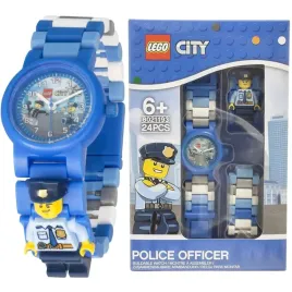 lego-city-oficer-policji-zegarek-dzieciecy-8021193-regulowany-pasek-czasomierz-zestaw-konstrukcyjny-24-elementy-wiek-6