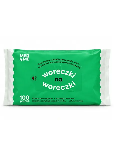 Woreczki na woreczki do utylizacji worków stomijnych 100szt. WNW Salts