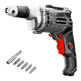 wiertarko-wkretarka-sieciowa-520w-osprzet-graphite