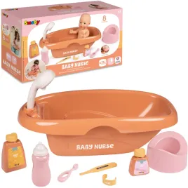 baby-nurse-zestaw-do-kapieli-wanienka-dla-lalek-nocnik-butelka-akcesoria-pielegnacja-bobasa-zabawa-w-opieke-tworzywo-sztuczne-od-3-lat
