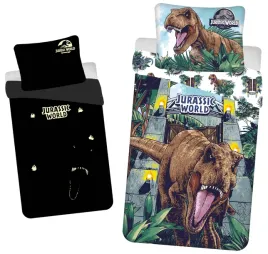 dinozaury-jurassic-world-posciel-140x200-swieci