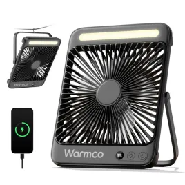 wentylator-kempingowy-20000mah-warmco-przenosny-biurkowy-z-lampionem-led-wiatrak-na-biwak-4-predkosci-regulowany-kat-nachylenia-40-db