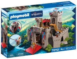 playmobil-knights-large-lion-castle-with-drawbridge-brown-gray-metallic