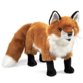 folkmanis-fox-hand-puppet-red-24-centimeters
