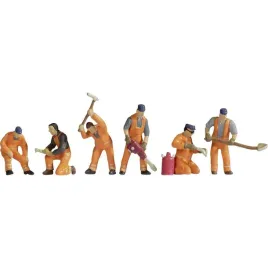 noch-45276-railway-track-workers-6-figure-set-mehrfarbig-10-cm