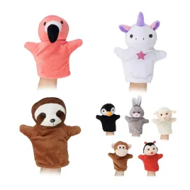 relaxdays-set-of-8-hand-puppets-for-children-animal-toys-8er-tiere