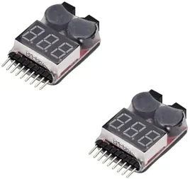 yunique-germany-2-piece-buzzer-1s-8s-lipo-alarm-warner-protection-black