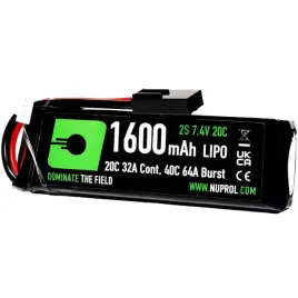 nuprol-power-7-4v-lipo-1600mah-2s-mini-tamiya-rate-20c-32a-one-size