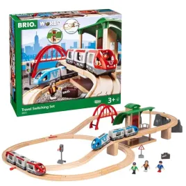 brio-world-travel-switching-set-wooden-railway-multicoloured-112-x-62-cm