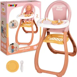 baby-nurse-krzeselko-do-karmienia-dla-lalek-42cm-akc-talerzyk-i-lyzeczka-fotelik-mebelek-plastikowy-zabawa-w-opieke-zabawka-3