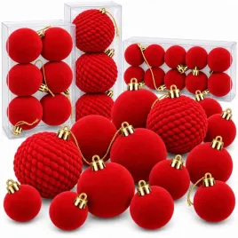 zestaw-19-szt-bombki-choinkowe-flokowane-4-6-8-cm-plastikowe-ozdoby-na-choinke-czerwone