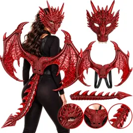 przebranie-stroj-smoka-dragon-maska-skrzydla-ogon-halloween