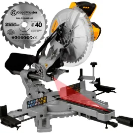 pila-ukosnica-z-posuwem-laser-pilarka-ukosowa-kapowka-2000w-255mm-gmm-ms255-przecinarka-do-ciecia-poprzecznego-zasilanie-sieciowe