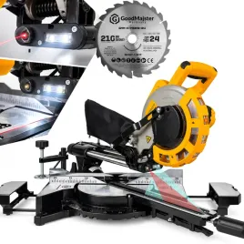 pila-ukosnica-z-posuwem-laser-led-pilarka-ukosowa-2000w-210mm-gmm-ms210-przecinarka-katowa-do-ciecia-poprzecznego-szerokosc-ciecia-340-mm