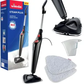 vileda-mop-parowy-steam-plus-elektryczny-3-0-czyscik-do-podlog-2-nakladki-z-mikrofibry-zbiornik-04-l-przewod-5-m