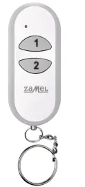 pilot-2-kanalowy-zamel-model-p-257-2-sterownik-radiowy-do-inteligentnego-domu-nadajnik-bezprzewodowy-zasilanie-akumulatorowe
