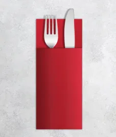 velahub-airlaid-50-cutlery-napkins-disposable-napkins-39-x-40-cm-red