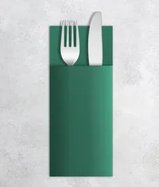 velahub-airlaid-50-cutlery-napkins-disposable-napkins-39-x-40-cm-green