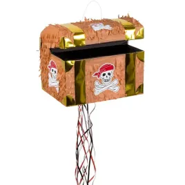 boland-30935-pinata-treasure-chest-30-x-26-x-23-cm-brown-gold