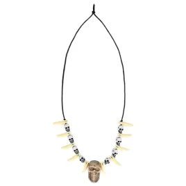 boland-74185-skull-tooth-necklace-one-size-mehrfarbig-standard