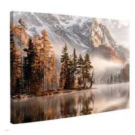 obraz-na-plotnie-120x80-xxl-gory-jezioro-las-natura-do-salonu-fotoobraz-pejzaz-krajobraz-dekoracja-scienna-druk-cyfrowy-format-poziomy